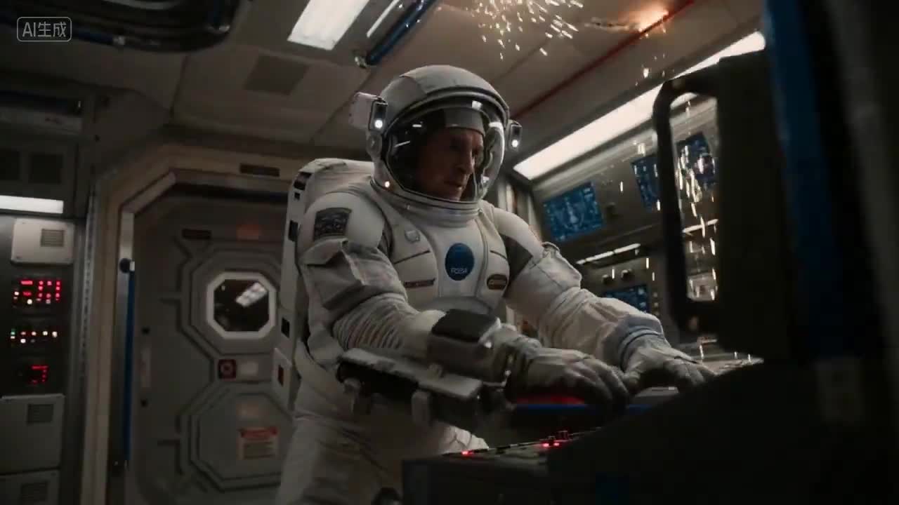Seedance 2.0 Prompt: Space Station Collapse VFX