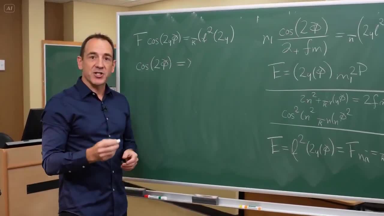 Seedance 2.0 Prompt: Trigonometry Proof on Chalkboard