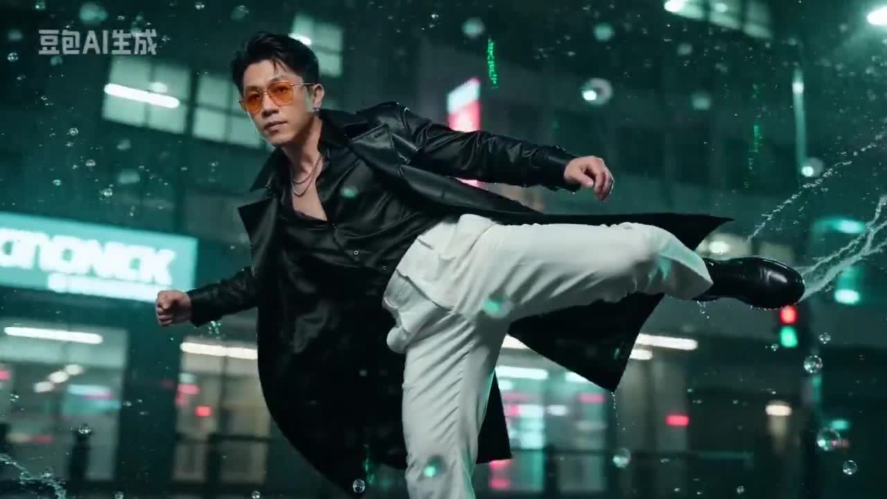 Seedance 2.0 Prompt: Matrix Bullet Time Kick in 4K