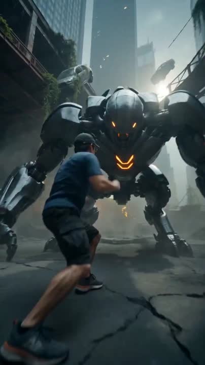 Seedance 2.0 Prompt: Post-Apocalyptic Mech Warfare Thriller