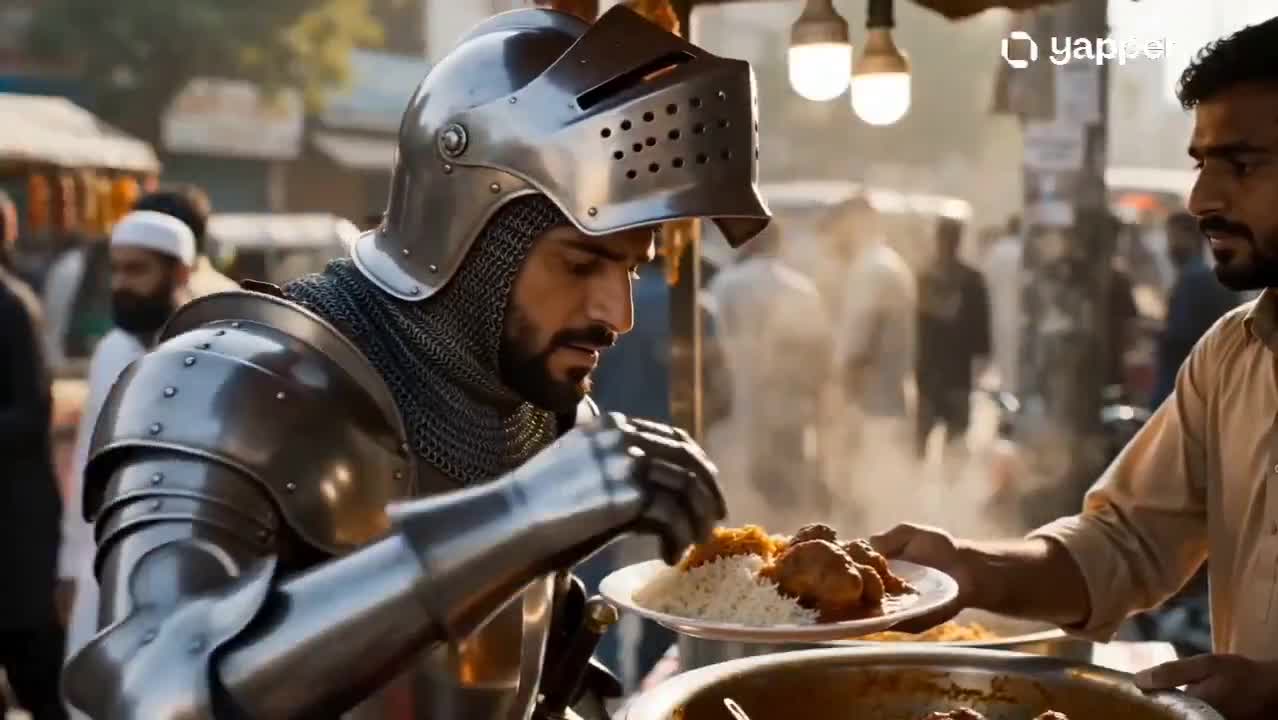 Seedance 2.0 Prompt: Medieval Knight in Modern Karachi Comedy