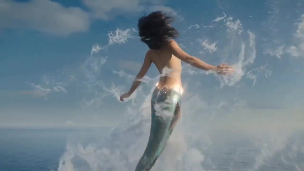 Seedance 2.0 Prompt: Mermaid to Dragonfly Transformation