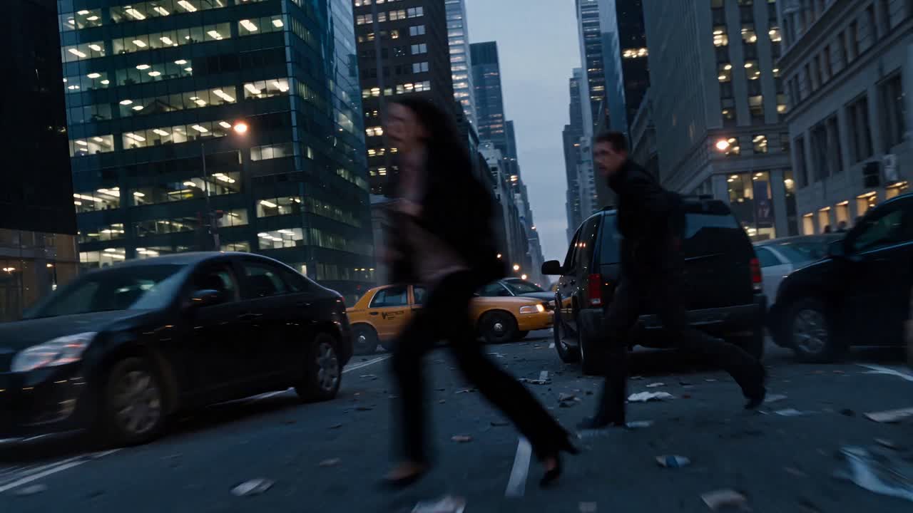 Seedance 2.0 Prompt: Metallic Spider Attack on Modern City