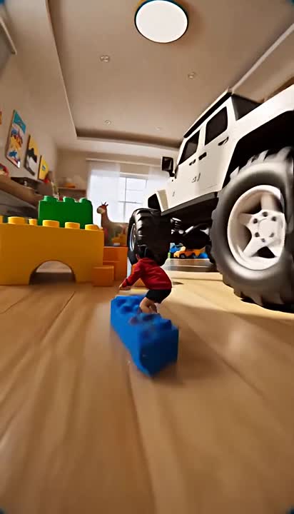 Seedance 2.0 Prompt: Miniature Skateboard Chase Video