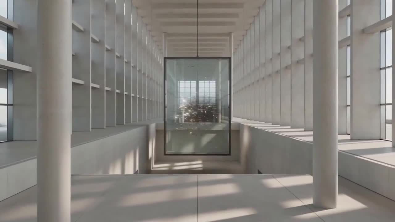 Seedance 2.0 Prompt: Cinematic Modern Architecture Glide
