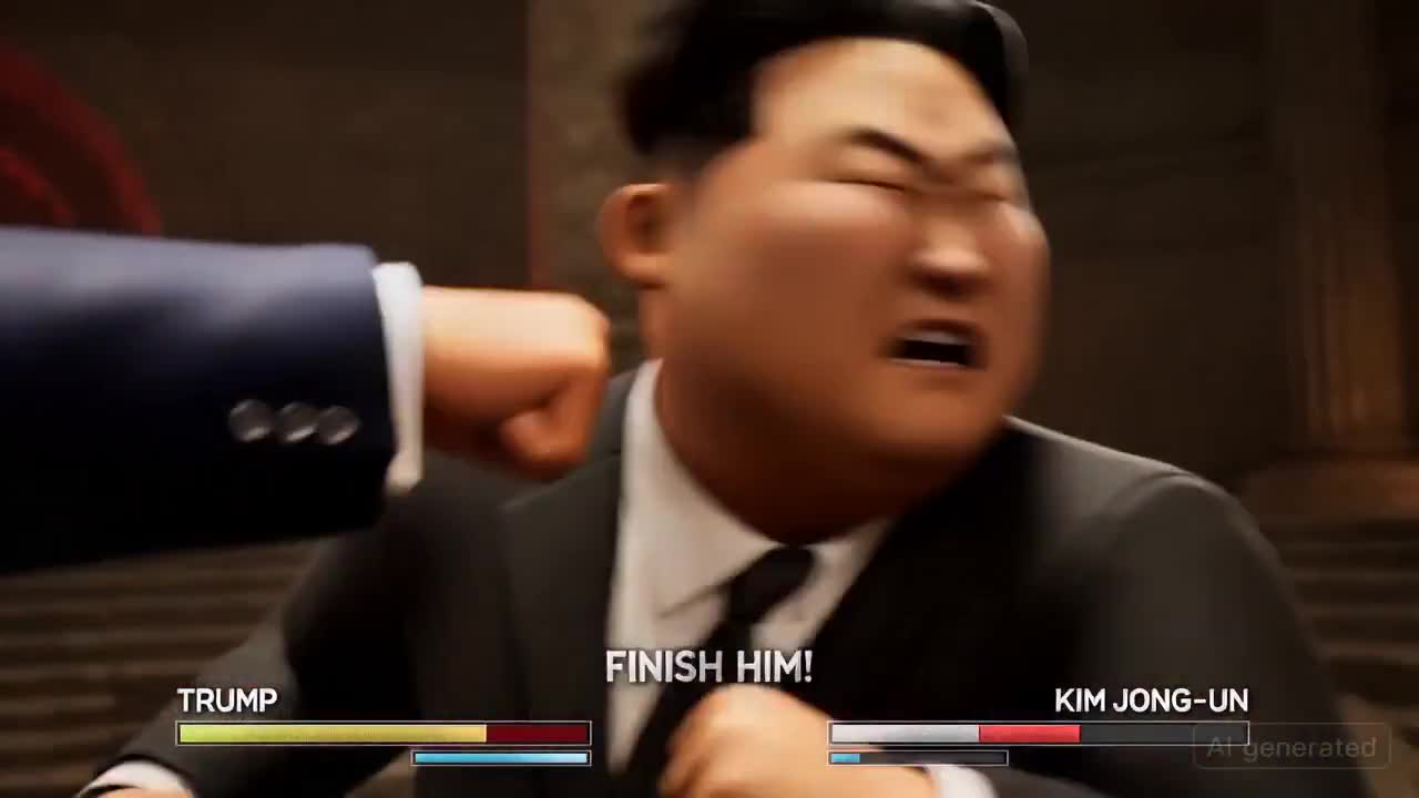 Mortal Kombat with World Leaders - Seedance 2.0 Prompt