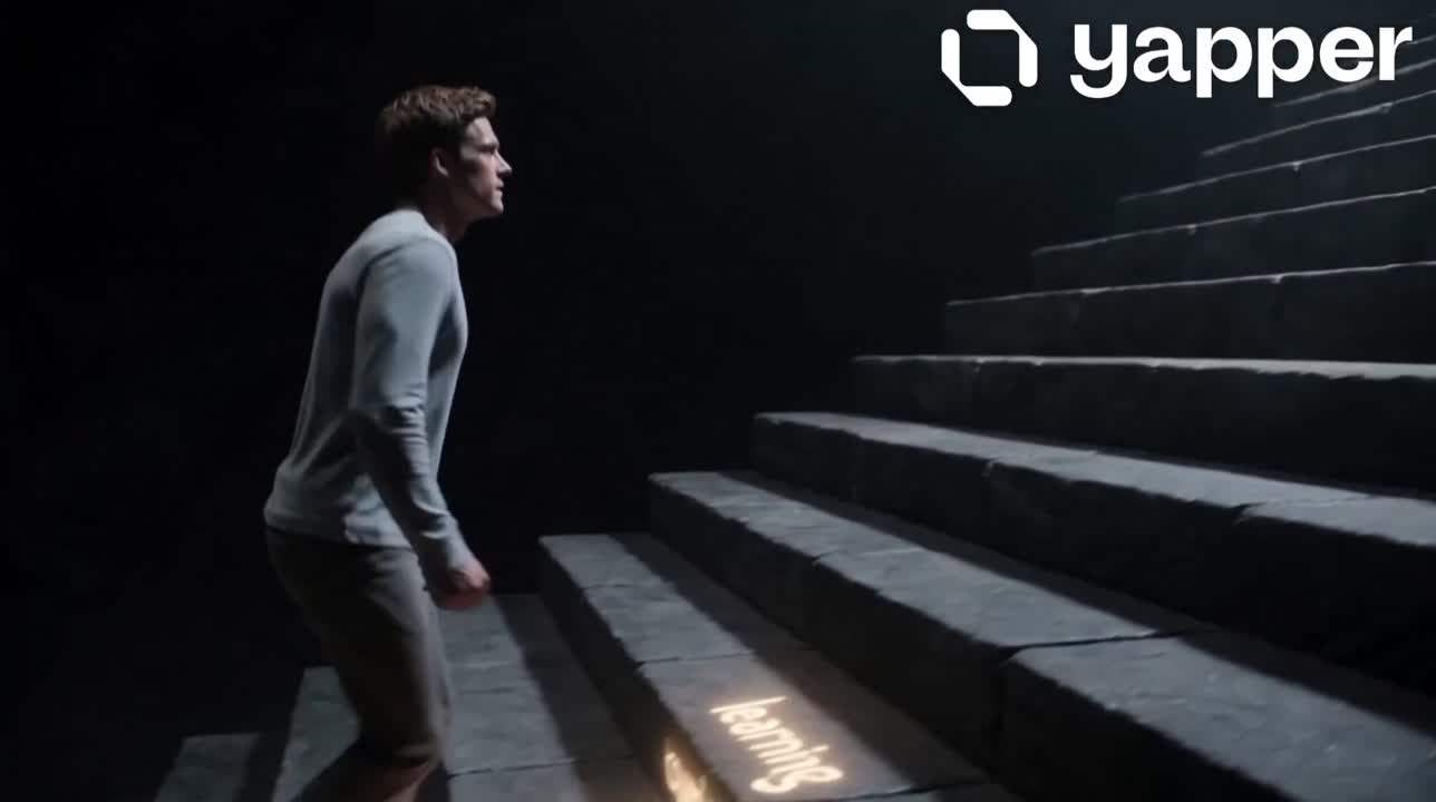 Seedance 2.0 Prompt: Motivational Staircase to Success Video