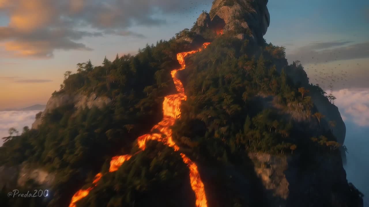 Seedance 2.0 Prompt: Mountain Dinosaur Concept Video