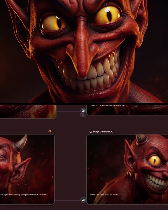 Seedance 2.0 Prompt: Devil Character Multi-Shot Video