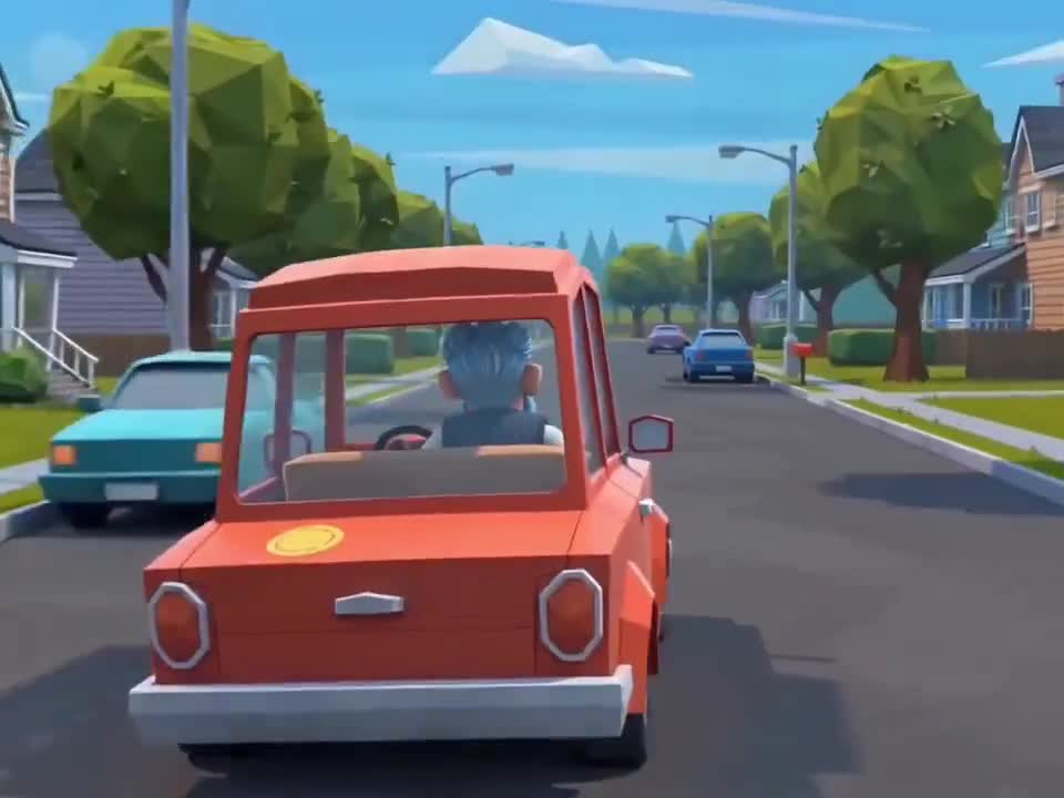 Seedance 2.0 Prompt: Man Drives Wildly Cartoon Storyboard