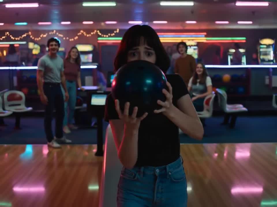Seedance 2.0 Prompt: Neon Bowling Alley Horror