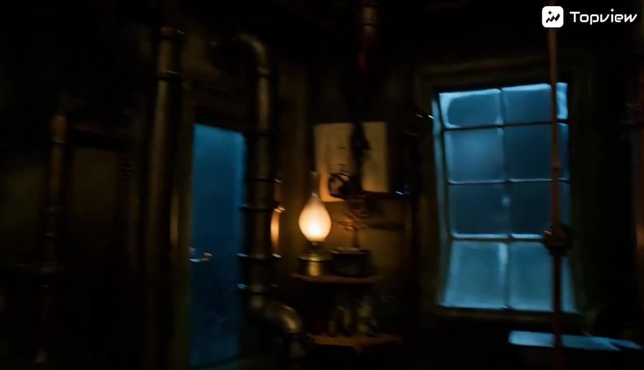 Seedance 2.0 Prompt: Noir Fantasy Film with Mechanical Bird & Magic