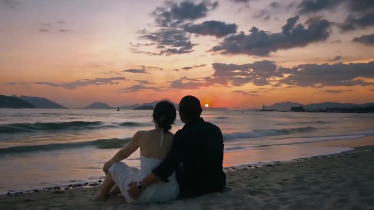 Seedance 2.0 Prompt: Nostalgic Sanya Romance Movie Montage