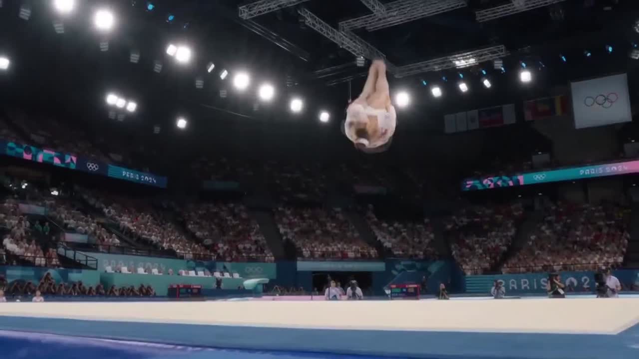 Seedance 2.0 Prompt: Olympic Gymnast Floor Routine Video Generation