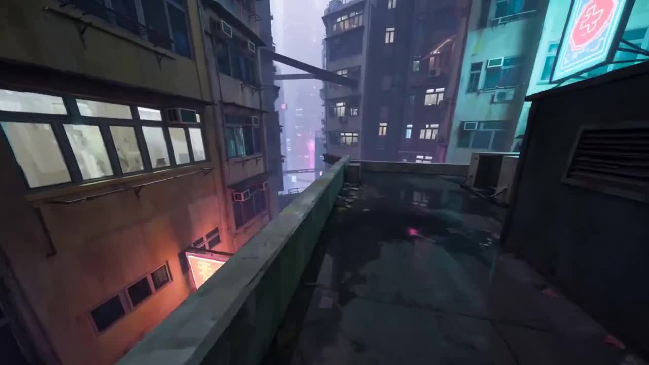 Seedance 2.0 Prompt: Painterly 3D Parkour POV Video