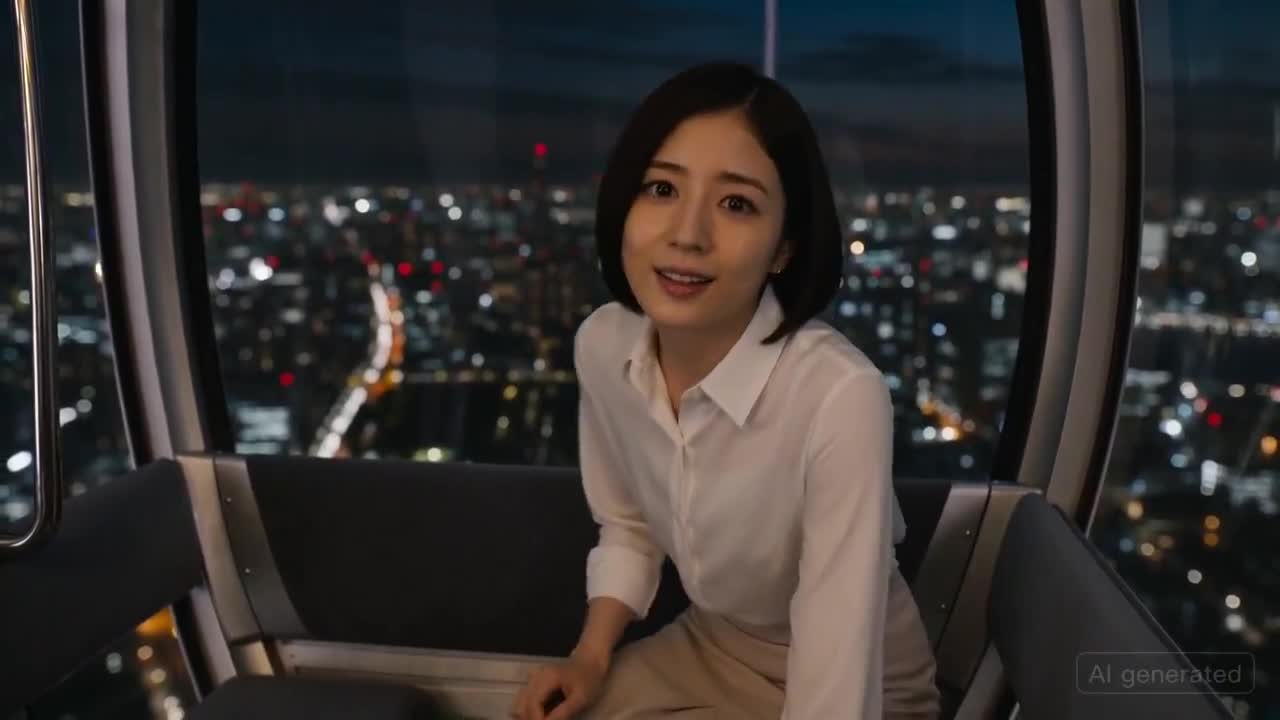 Seedance 2.0 Prompt: Cinematic POV Ferris Wheel at Night
