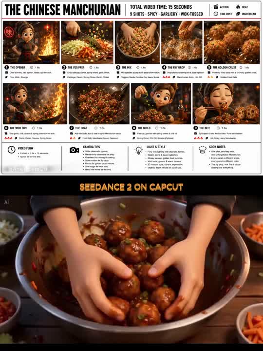 Pixar Style 3D Chef Mascot Animation with Seedance 2.0 Prompt