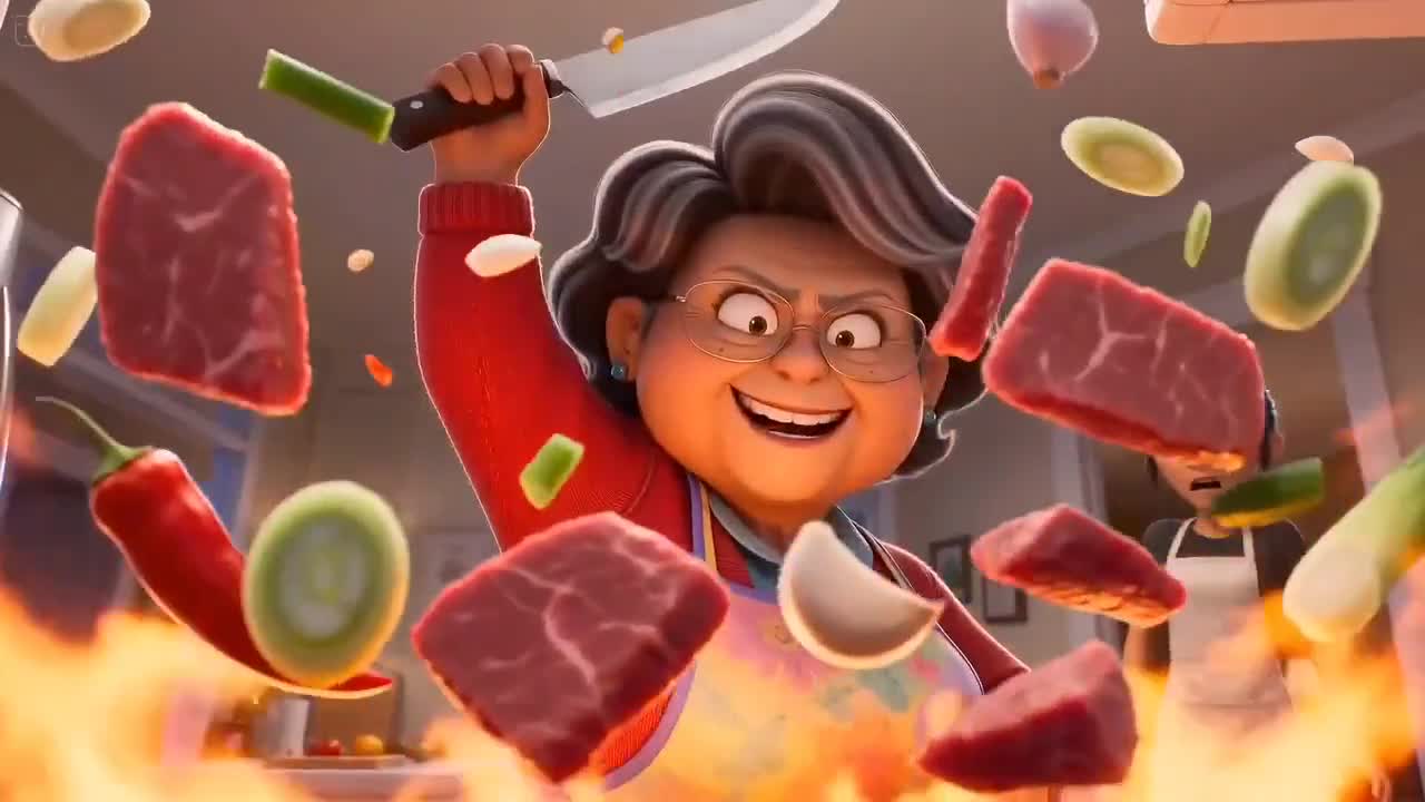 Pixar Style Mother Daughter Cooking Animation - Seedance 2.0 Prompt