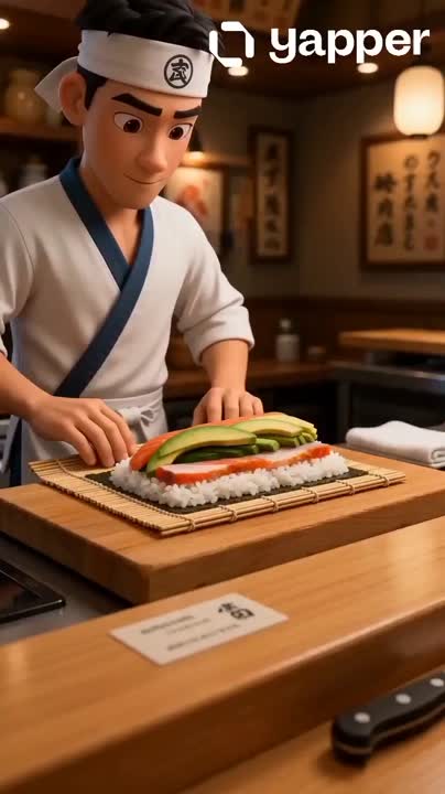 Seedance 2.0 Prompt: Pixar Style Sushi Making Animation Explained