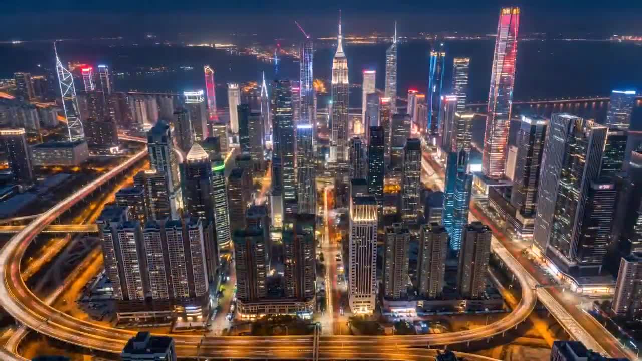 Seedance 2.0 Prompt: Megacity Construction Timelapse Video