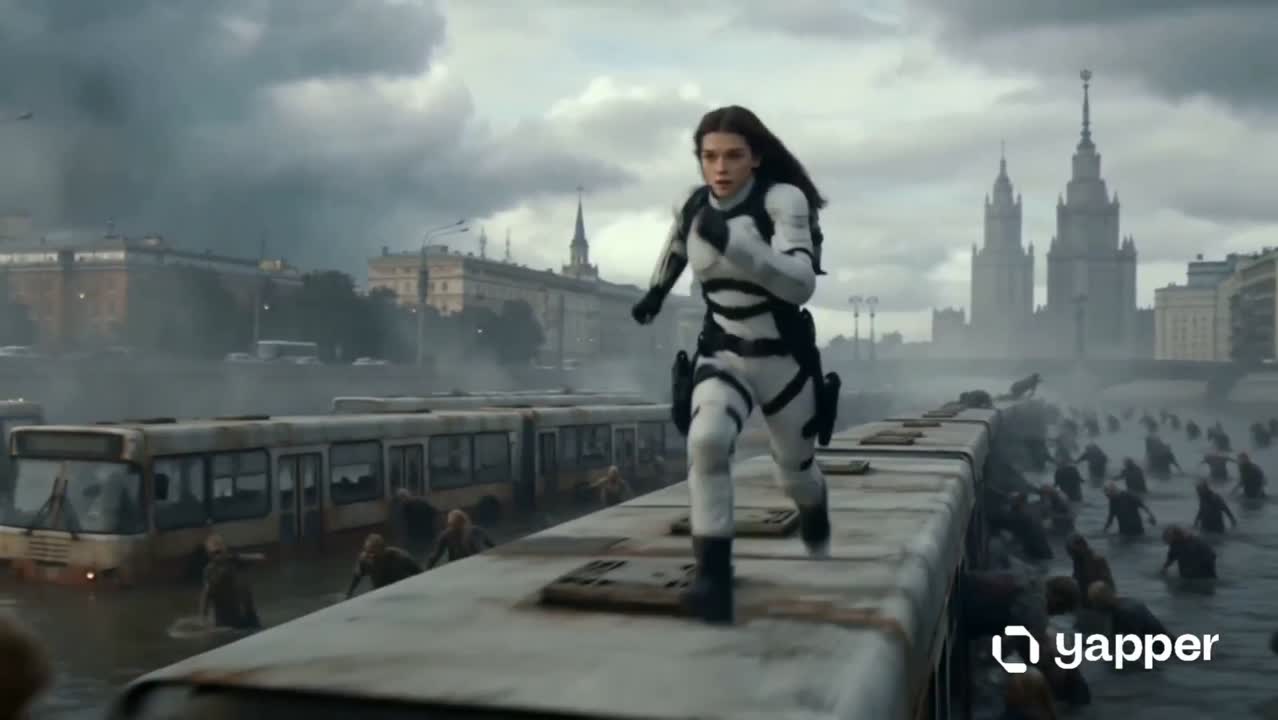 Seedance 2.0 Prompt: Cinematic Post-Apocalyptic Techwear Chase