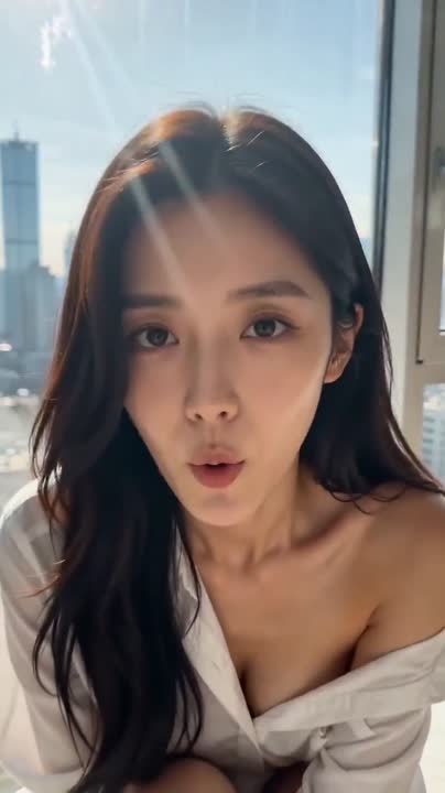 Seedance 2.0 Prompt: POV Flirting with an AI-Generated Girlfriend