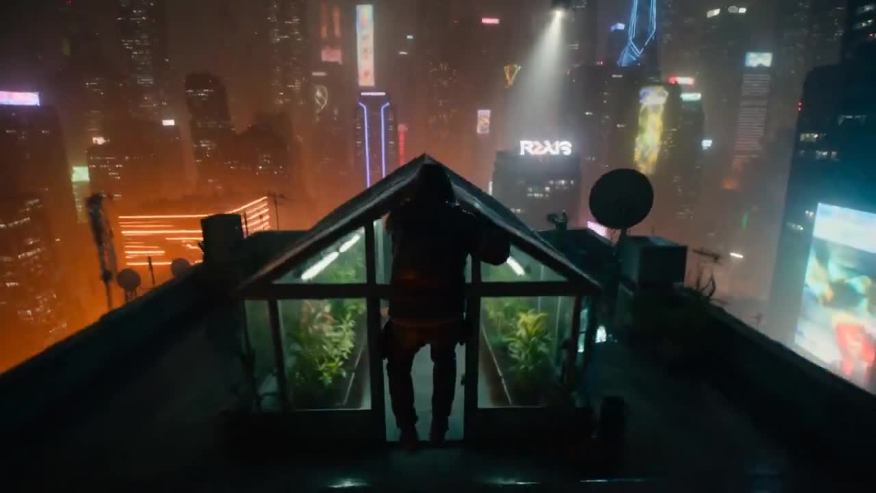Seedance 2.0 Prompt: POV Rooftop Chase Scene
