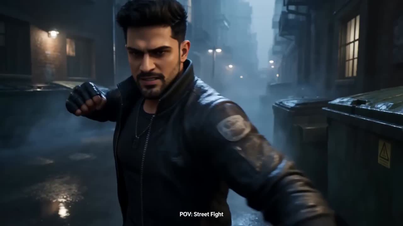 Seedance 2.0 Prompt: POV Street Fight Cinematic