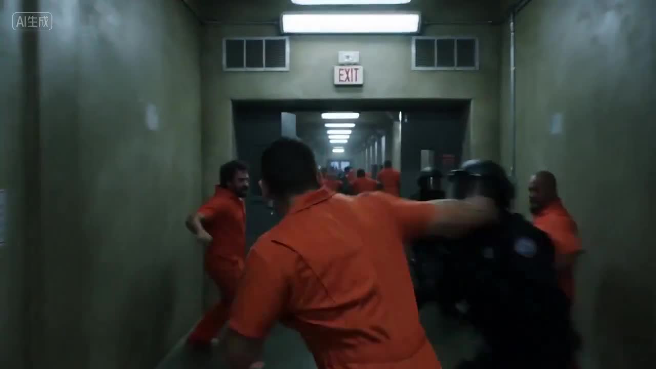 Seedance 2.0 Prompt: Intense Prison Riot & Escape Video
