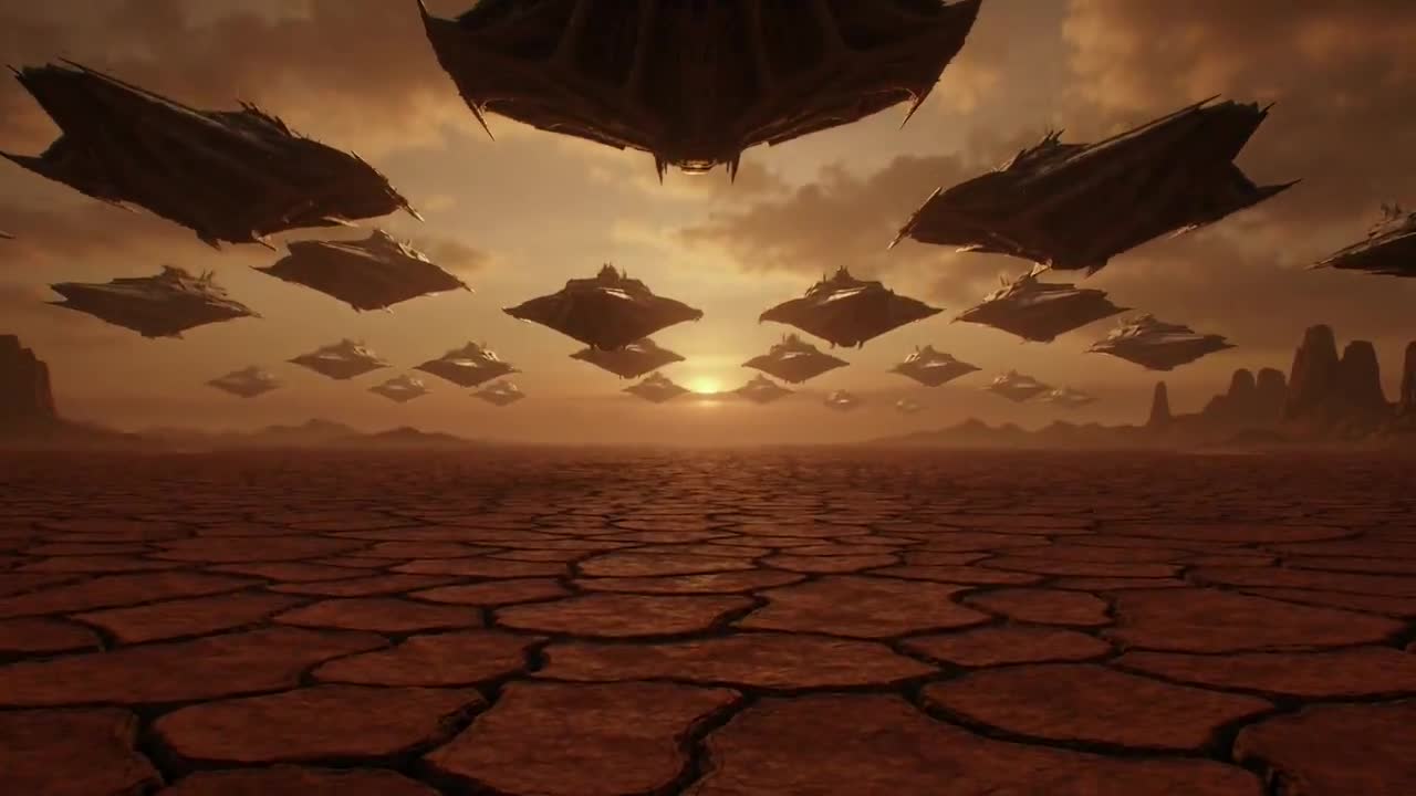 Seedance 2.0 Prompt: Reaper Horn on a Desolate Planet