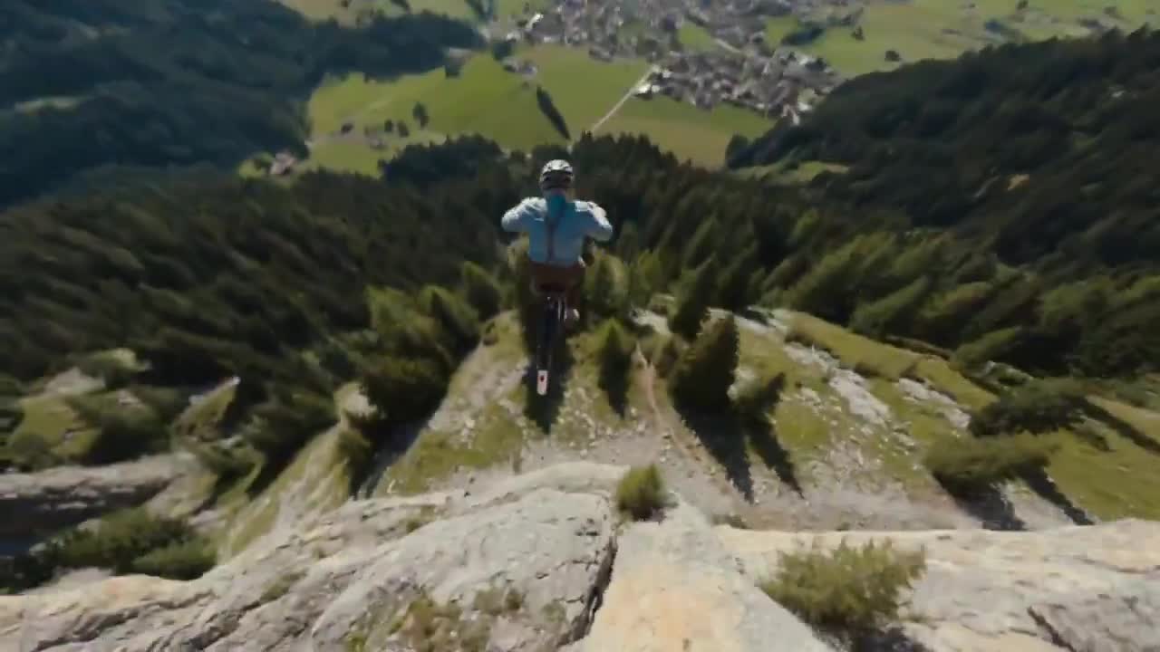 Seedance 2.0 Prompt: Rocket-Powered Downhill Mountain Bike Race