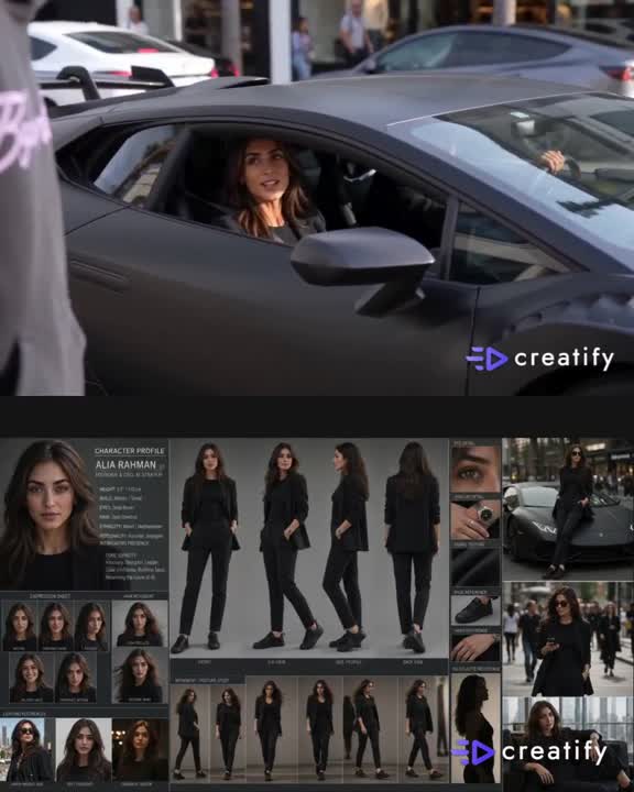 Rodeo Drive Supercar POV: Sofia Vale, Prompt Engineer, in Lamborghini Huracán