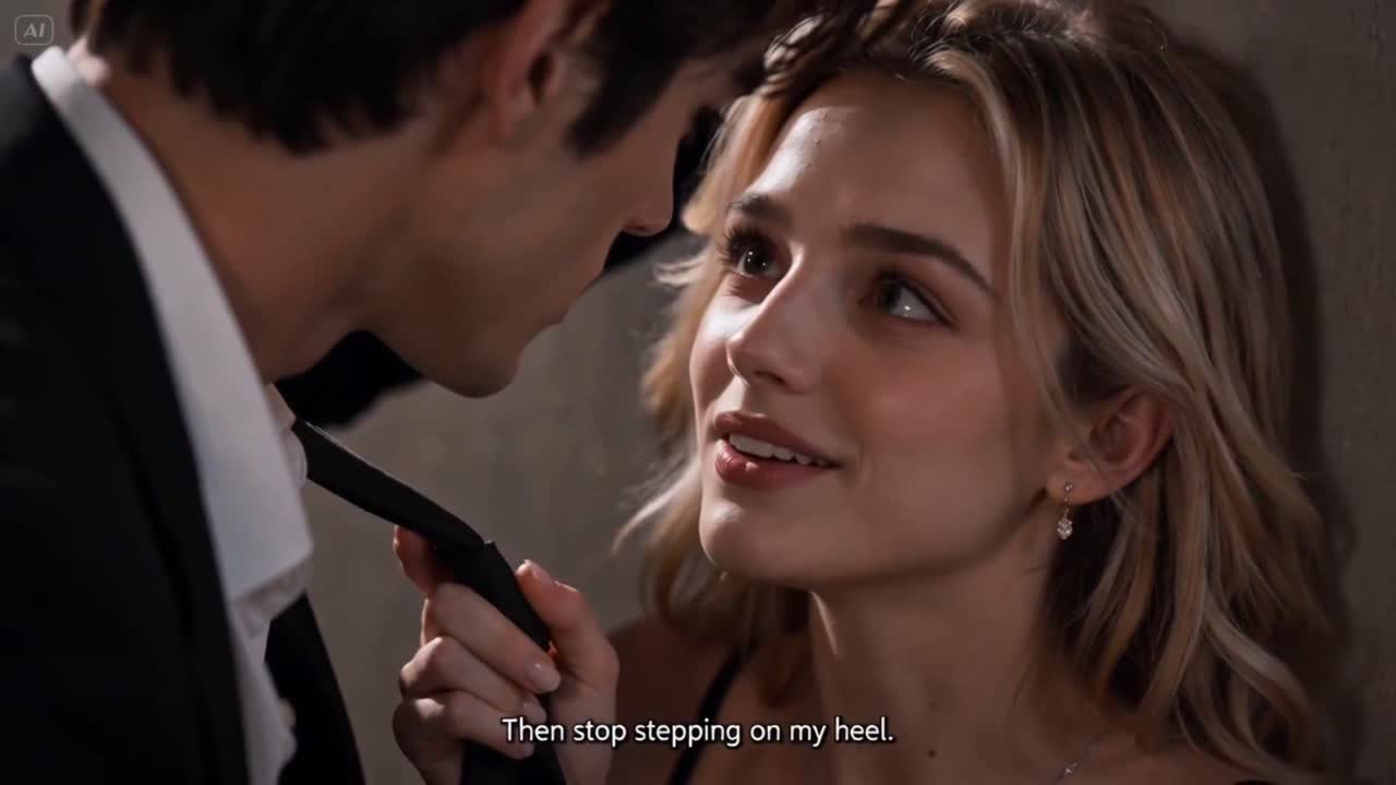 Seedance 2.0 Prompt: Romantic Comedy Wall Pin & Flirtation