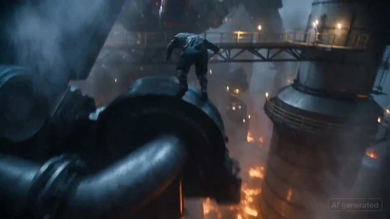 Seedance 2.0 Prompt: Ronin vs. Mechanical Beast Showdown Cinematic