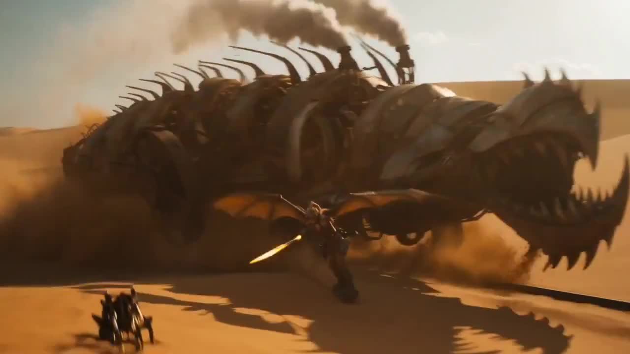 Seedance 2.0 Prompt: Sand-punk Desert Pursuit Video