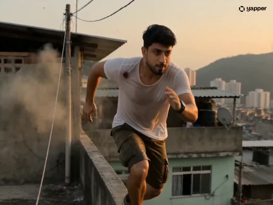 Seedance 2.0 Prompt: São Paulo Parkour Chase at Sunset