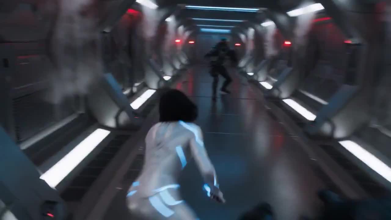 Seedance 2.0 Prompt: Sci-Fi Action, Woman in Adaptive Suit