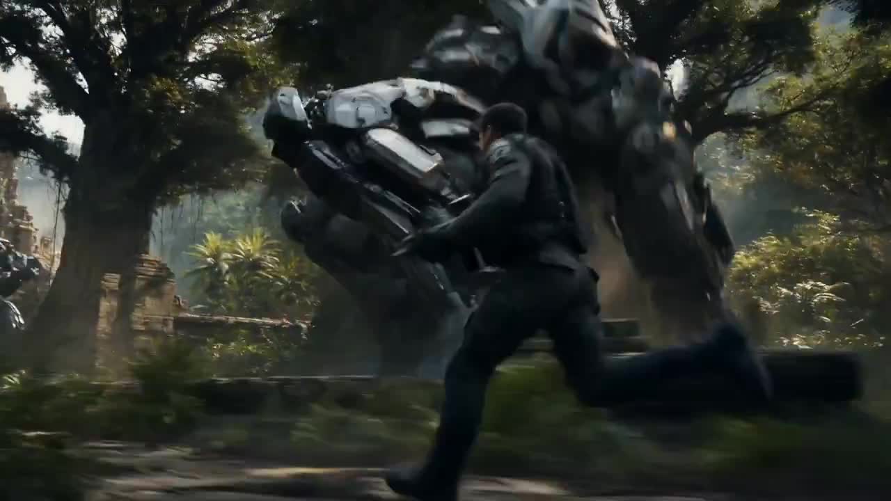 Seedance 2.0 Prompt: Sci-Fi Jungle Battlefield Cinematic Video