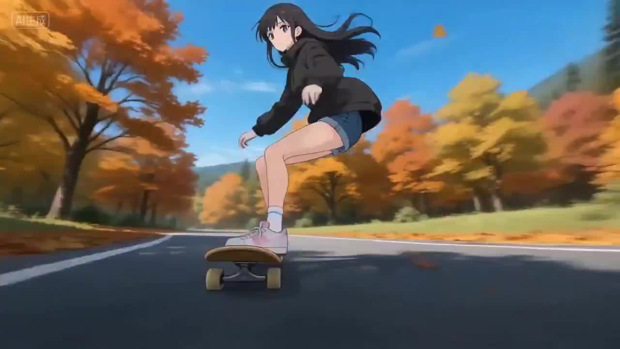 Seedance 2.0 Prompt: Seamless Four-Season Skate/Snowboard Journey Video