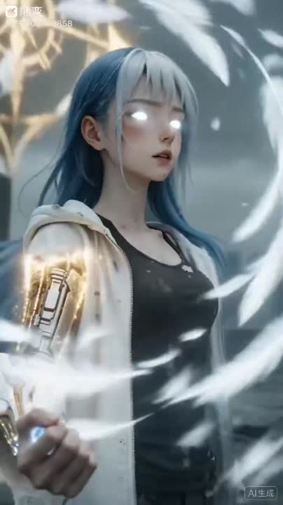 Seedance 2.0 Prompt: Archangel Transformation Sci-Fi Video