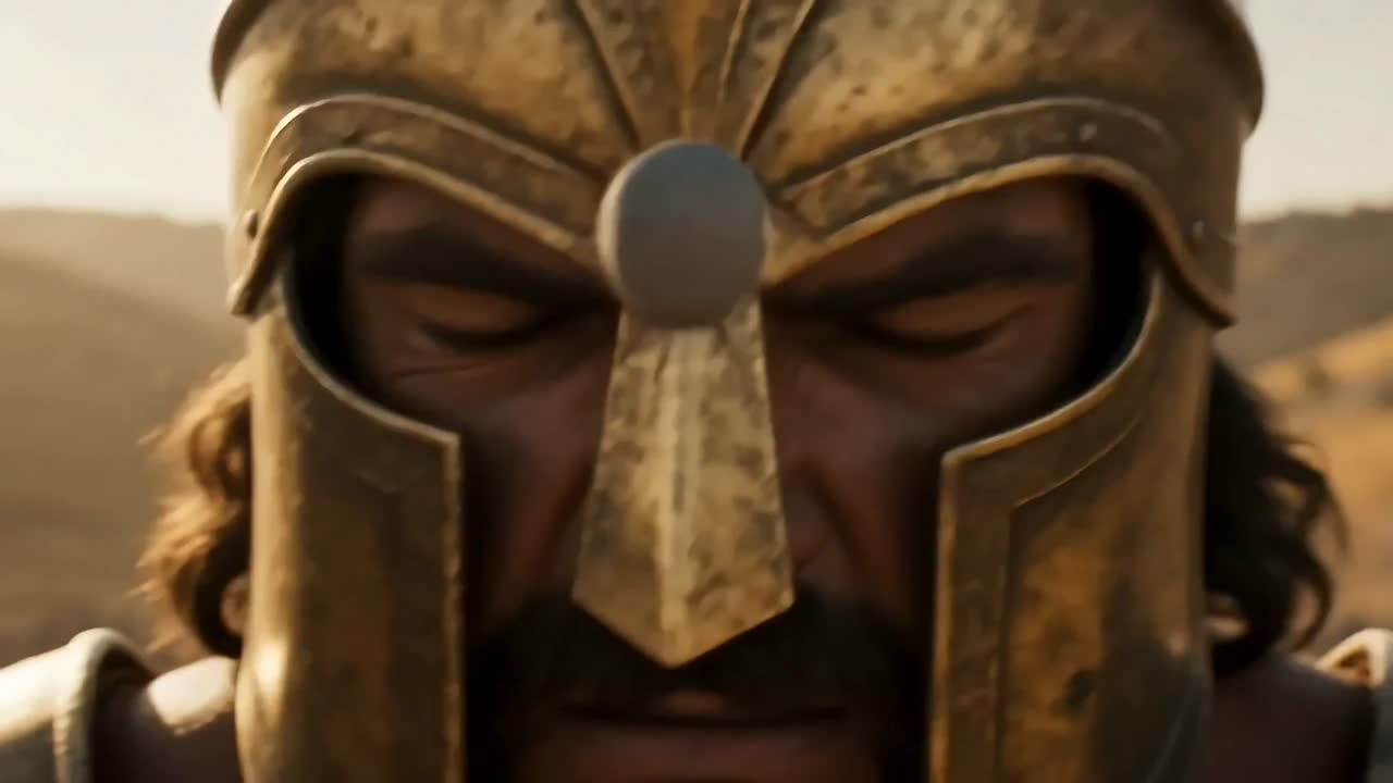 Seedance 2.0 Biblical Combat Epic Prompt: David vs. Goliath