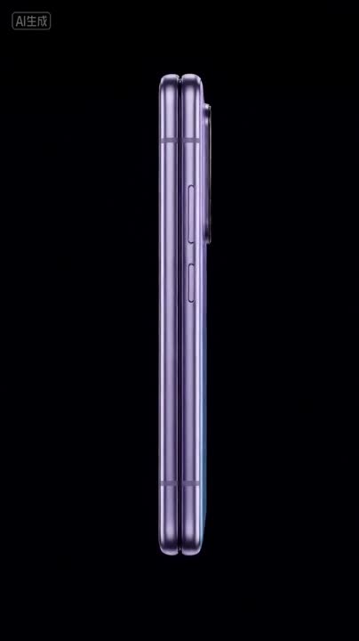 Seedance 2.0 Prompt: Foldable Smartphone Ad (Purple to Ice Blue Gradient)