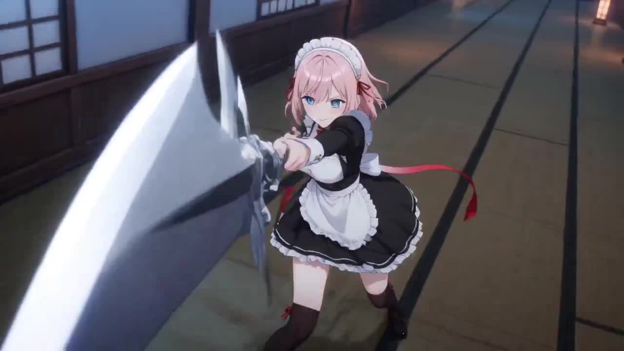 Maid Blade Dance: Seedance 2.0 Video Generation Prompt for High-Action Combat