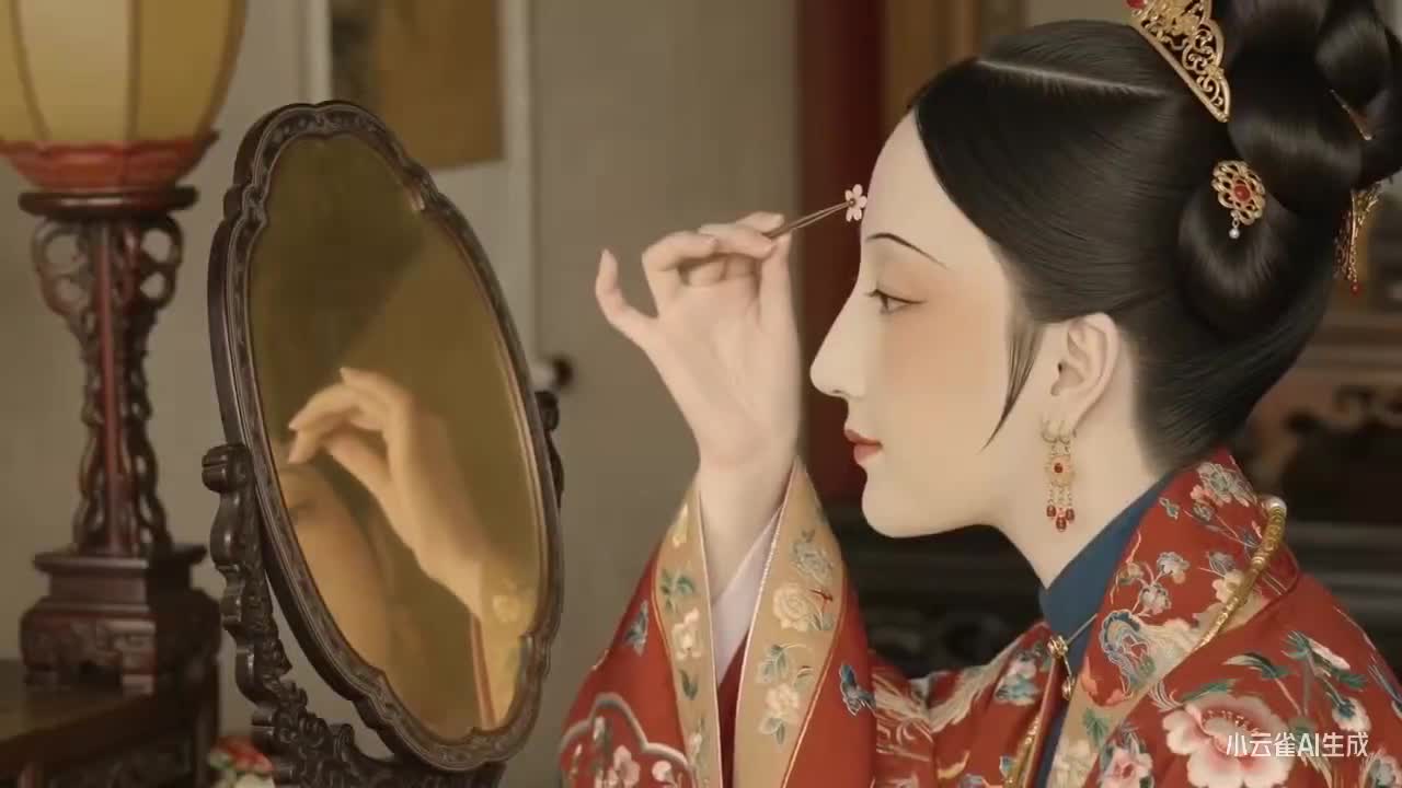 Seedance 2.0 Prompt: AI Revives Ming Dynasty 'Hundred Beauties' Painting