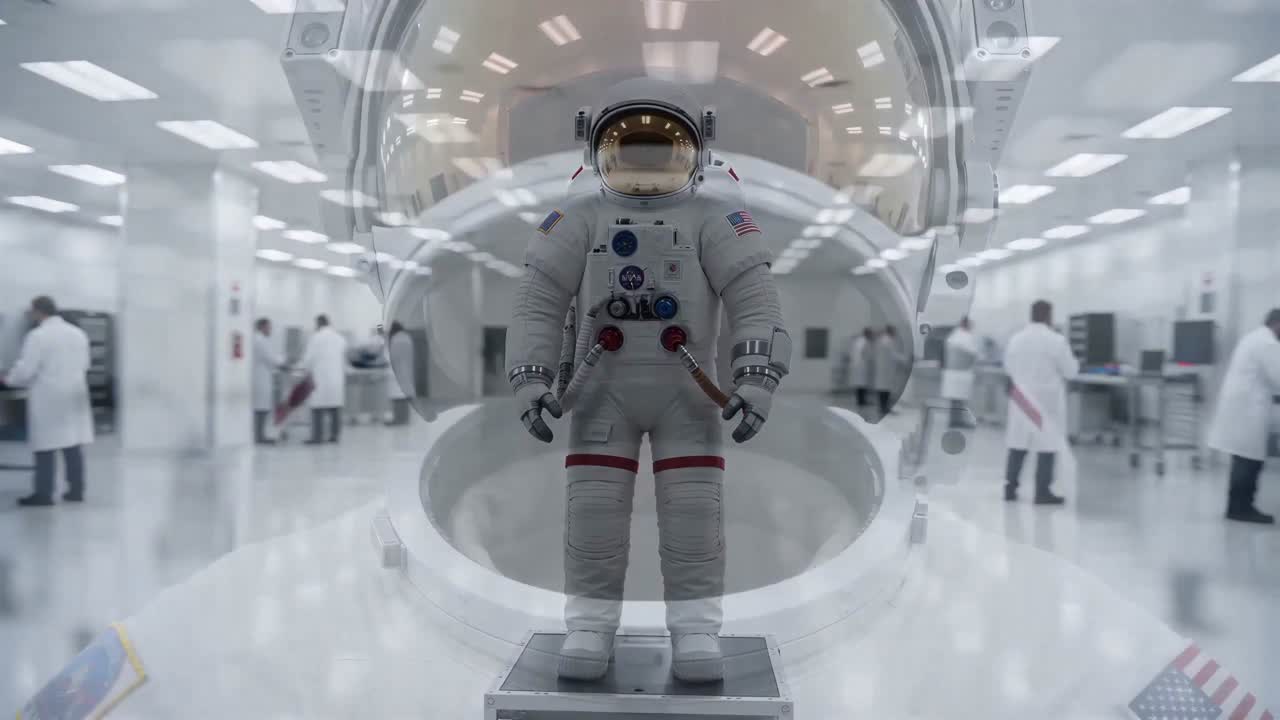 Seedance 2.0 Prompt: NASA Apollo Lunar Landing Recreation