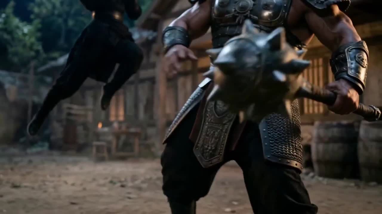 Seedance 2.0 Prompt: Assassin vs. General Cinematic Fight Scene