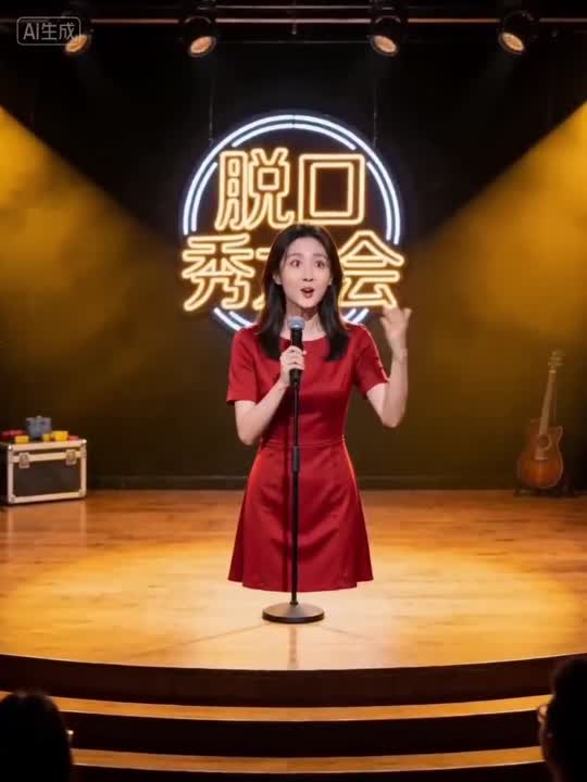 Seedance 2.0 Prompt: Stand-up Comedy Video Generation