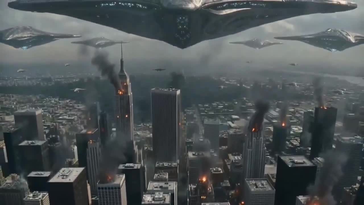 Seedance 2.0 Prompt: Celestial Invasion - Alien War Prologue