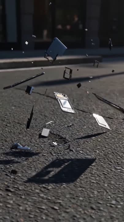 Seedance 2.0 Prompt: Shattering and Reforming Smartphone Animation