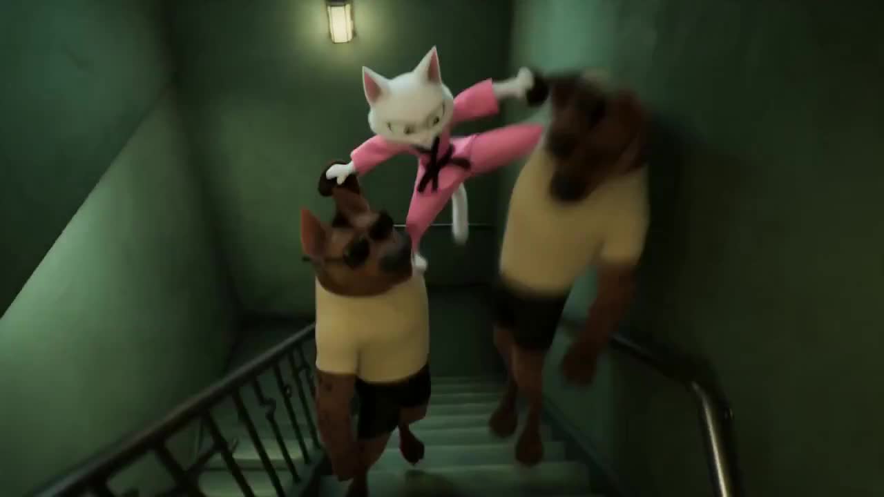 Generate a Seedance 2.0 Prompt: Cat Martial Arts Adventure